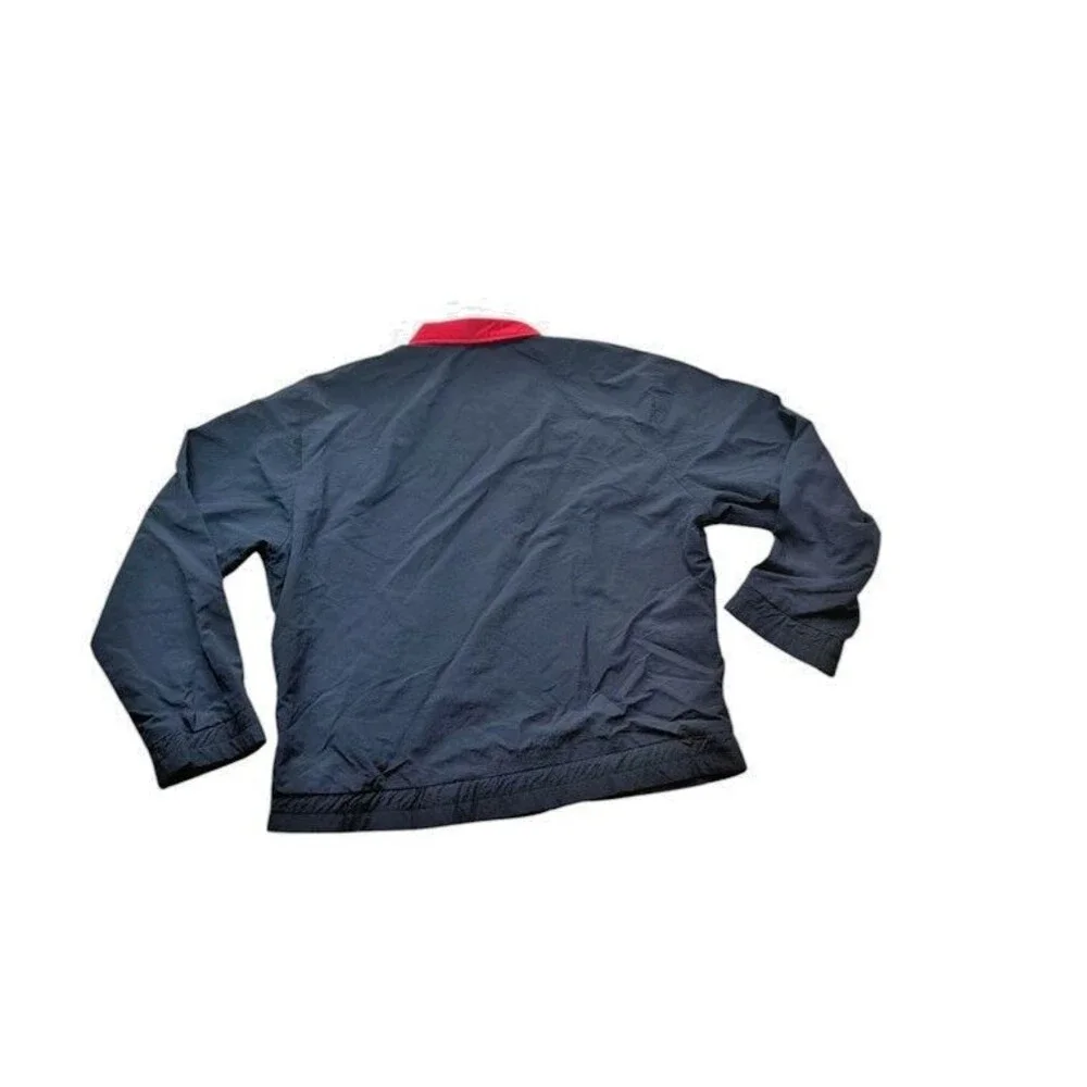 Vtg HBO Sports Jacket Mens Size Large Windbreaker High Five Made USA Retro READ